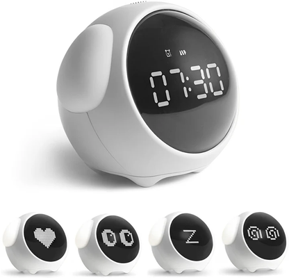 Smart Wake Up Light Alarm Clock with Voice Control