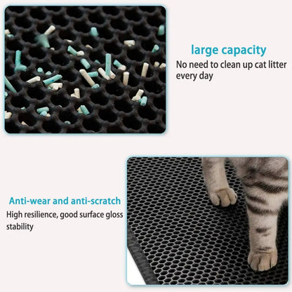Pet Waterproof Double Layer Litter Mat