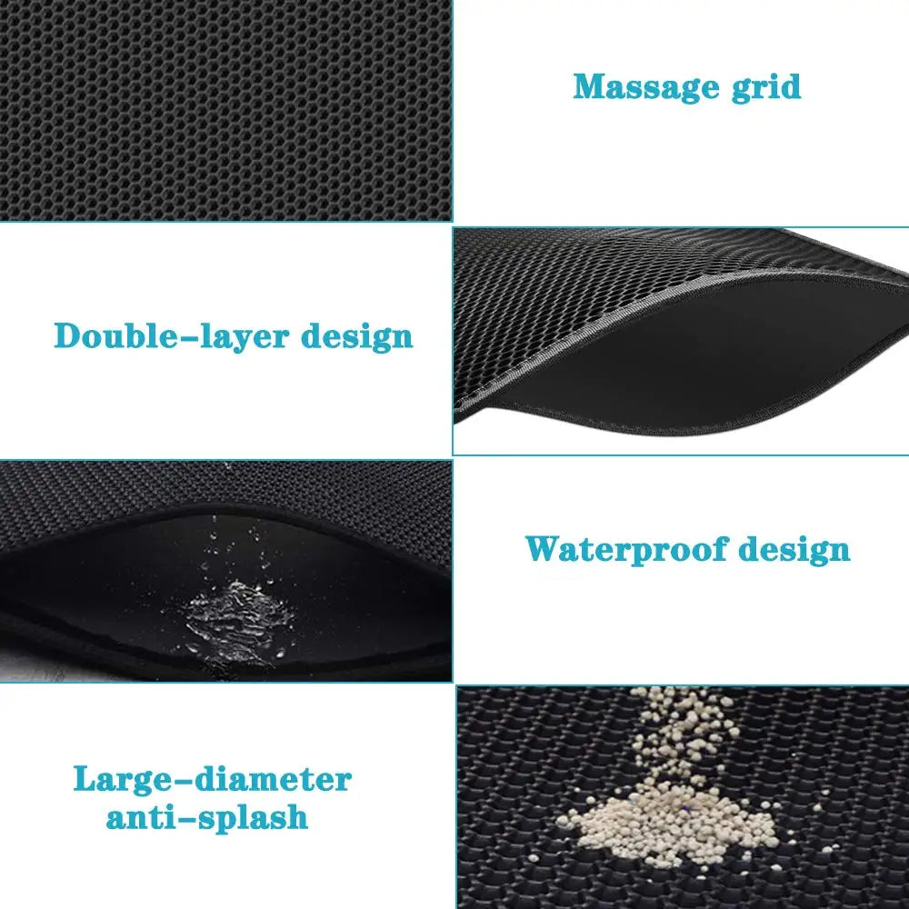 Pet Waterproof Double Layer Litter Mat