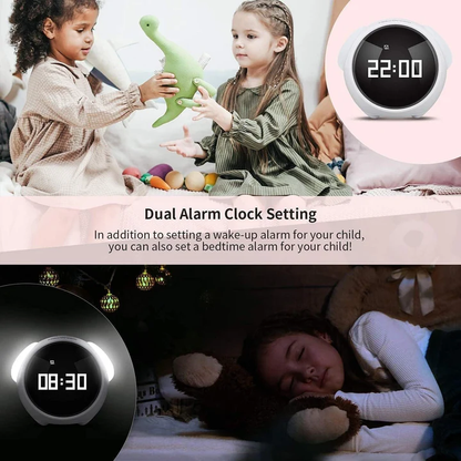 Smart Wake Up Light Alarm Clock with Voice Control