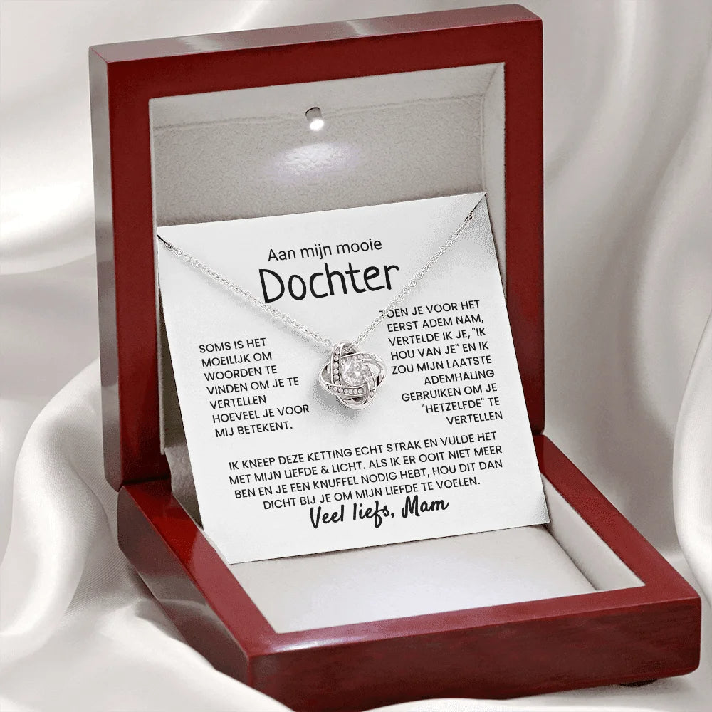 Sweet Daughter Heart Necklace