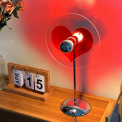 Romantic Dimmable Heart Table Light