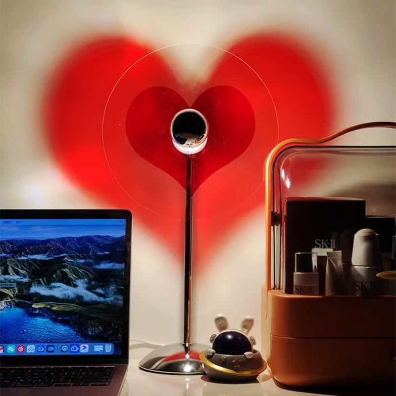 Romantic Dimmable Heart Table Light