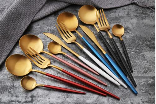Elegant 24-Piece Silverware Flatware Set for Dining
