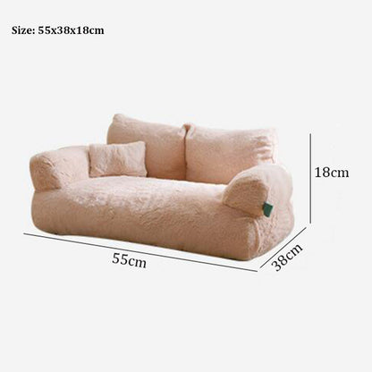 Plush Pet Dog Bed for Comfortable Sleep