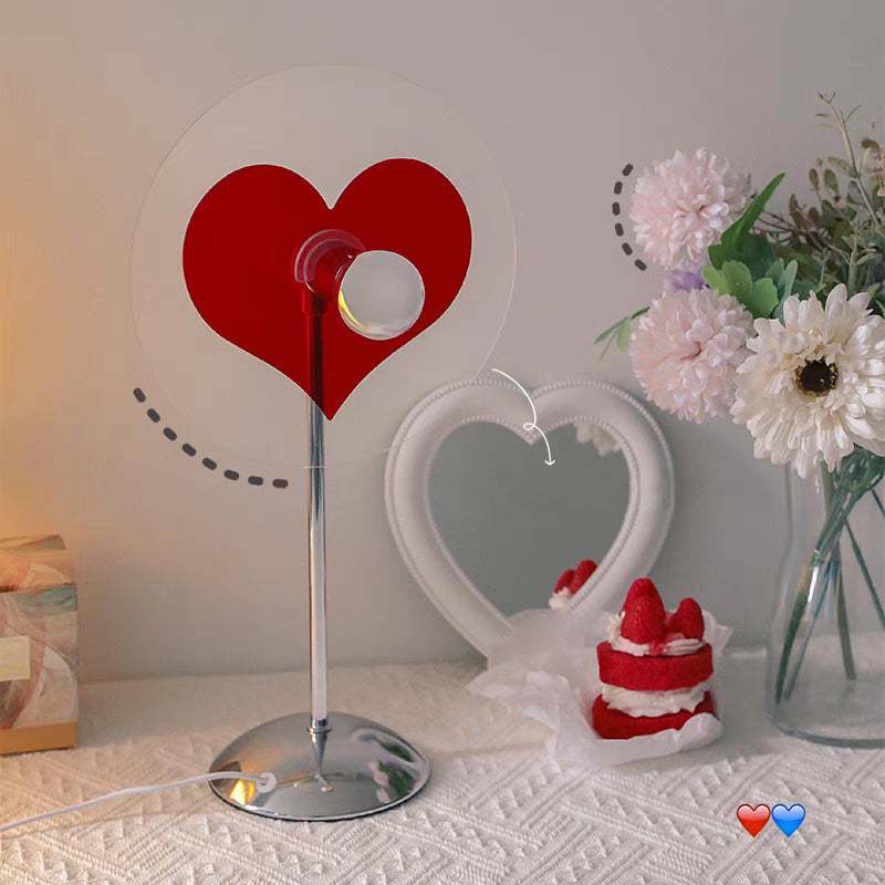 Romantic Dimmable Heart Table Light