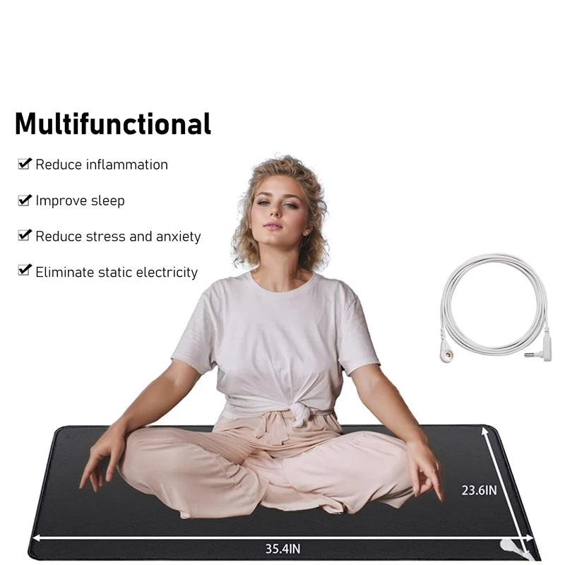 Relaxing Sleep and Wellness Grounding Pad
