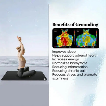 Relaxing Sleep and Wellness Grounding Pad