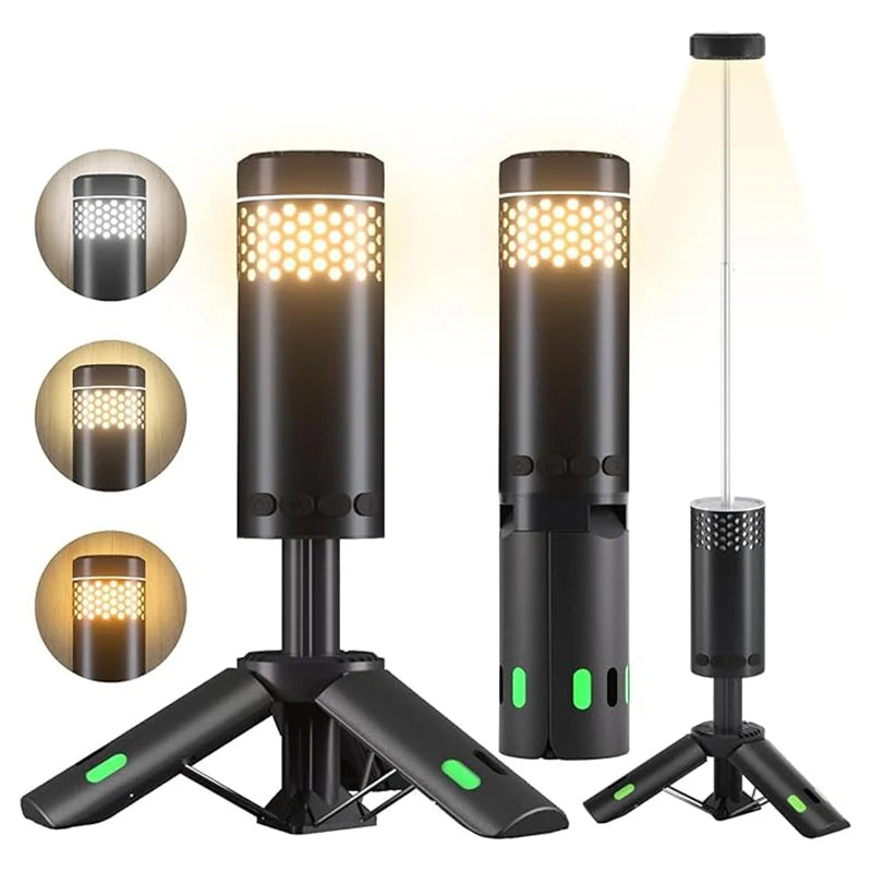 Portable Rechargeable LED Camp Lantern with Stand - Cofik