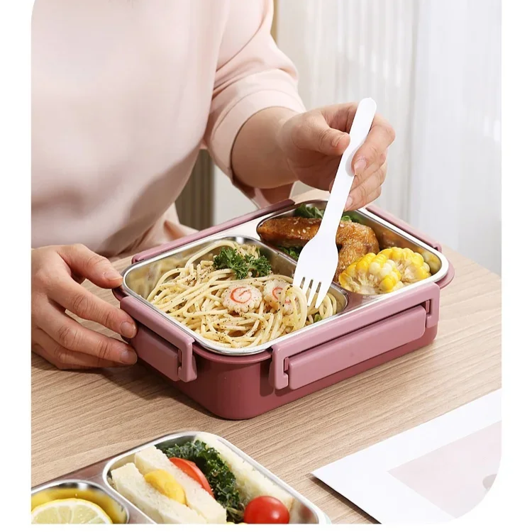 Thermal Food Container Stainless Steel Lunch Box