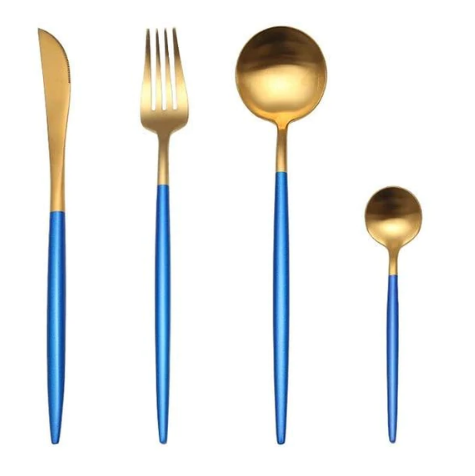 Elegant 24-Piece Silverware Flatware Set for Dining