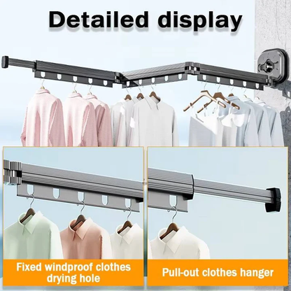 Foldable Clothes Drying Stand