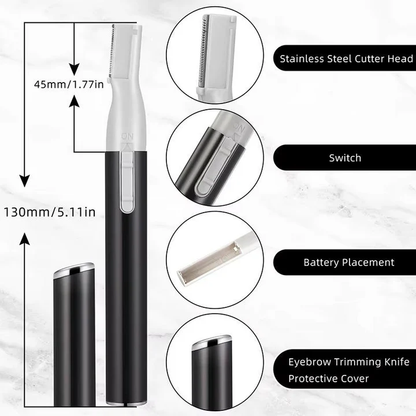 Precise Personal Eyebrow Grooming Trimmer