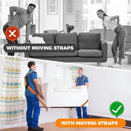 Heavy Duty Furniture Lifting Straps