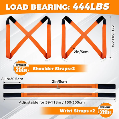 Heavy Duty Furniture Lifting Straps
