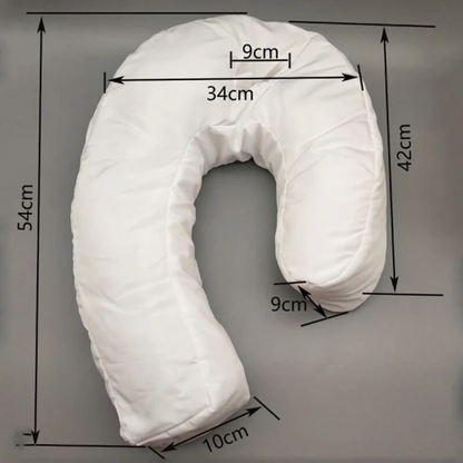 Contour Pillow for Side Sleepers with Ear Relief
