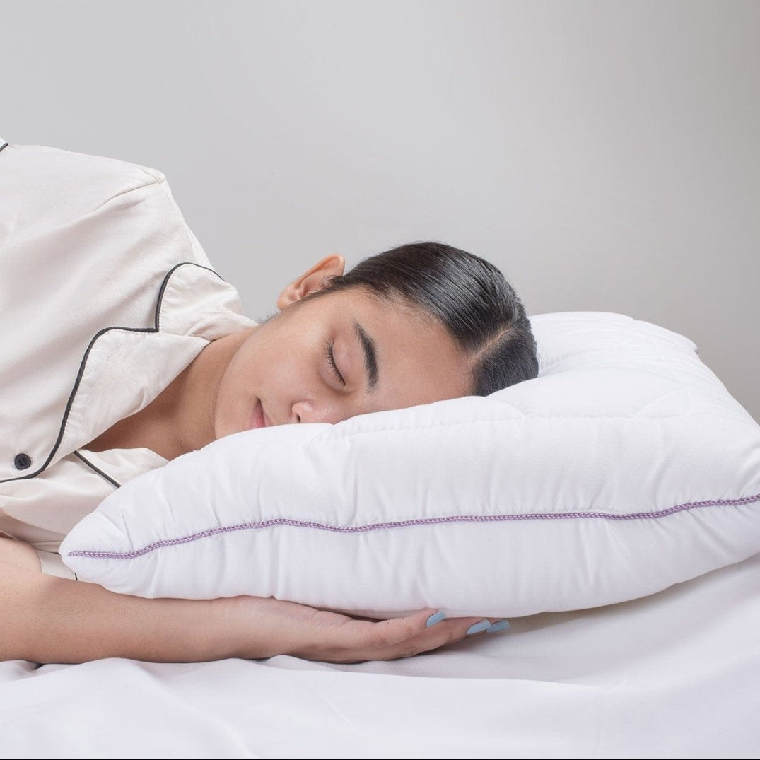 Soft Lavender Pillow for Sensitive Skin Sleep