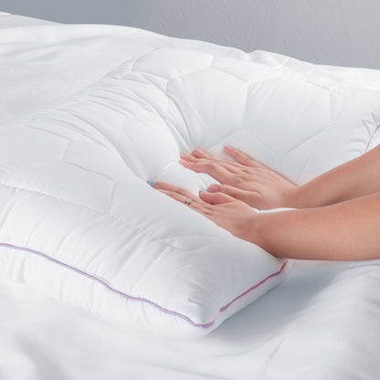 Soft Lavender Pillow for Sensitive Skin Sleep