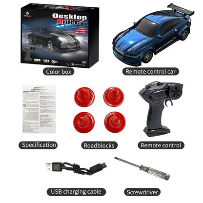 DRIFTLITE – Mini 4WD RC car with stable control and fast acceleration