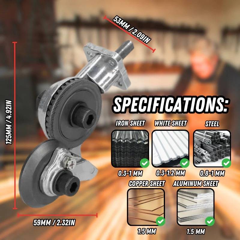 Strong Metal Drill Bit Adapter
