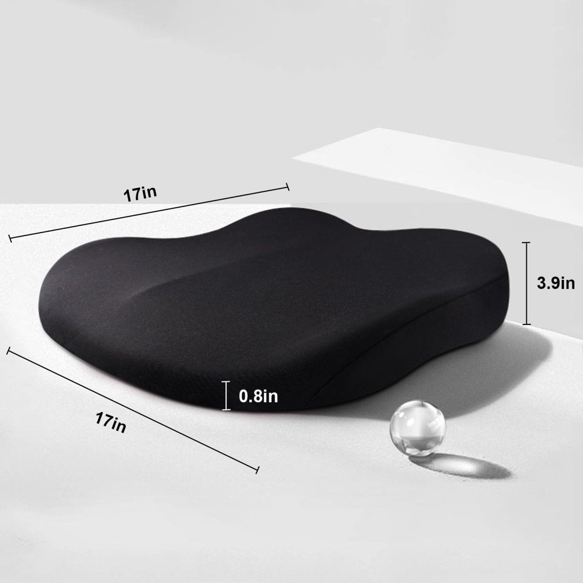 Comfortable Car Seat Cushion for Better Visibility