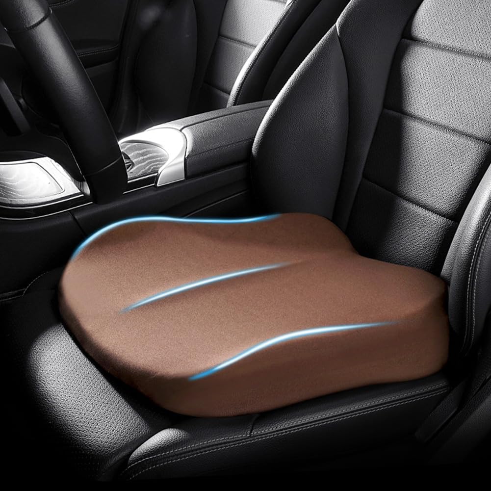 Comfortable Car Seat Cushion for Better Visibility