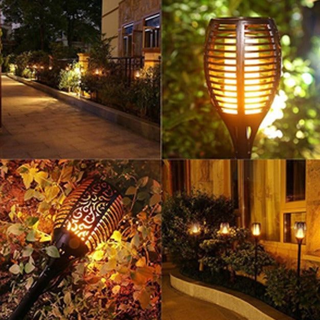 Outdoor Flame Effect Garden Light Torch