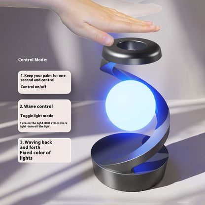 Compact LED Desk Lamp with Wireless Charging and Touch Control