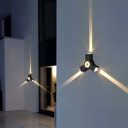 Contemporary Waterproof Outdoor LED Wall Light