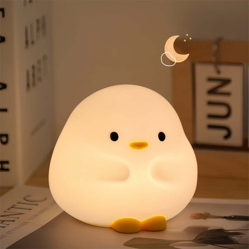 Fun Duck LED Nightlight Soft Silicone USB Lamp
