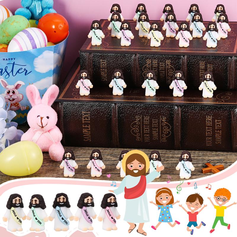 Small Inspirational Jesus Statue With Love Quote
