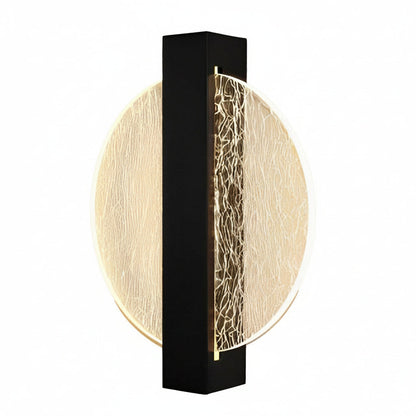 Contemporary LED Wall Light – Sleek Glass Bedroom Sconce