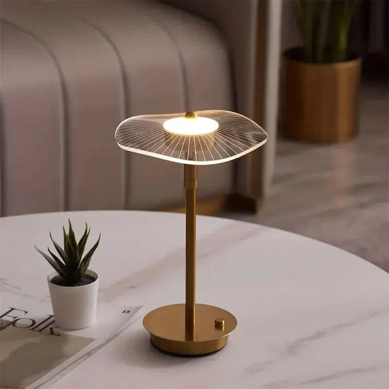 Sleek Adjustable Desk LED Lamp