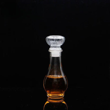 Small Antique Glass Wine Decanter