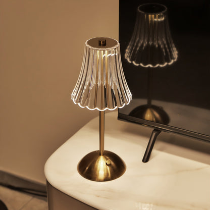 Luxury LED Crystal Desk Lamp with Touch Control