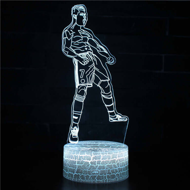 Colorful LED Table Football Lamp