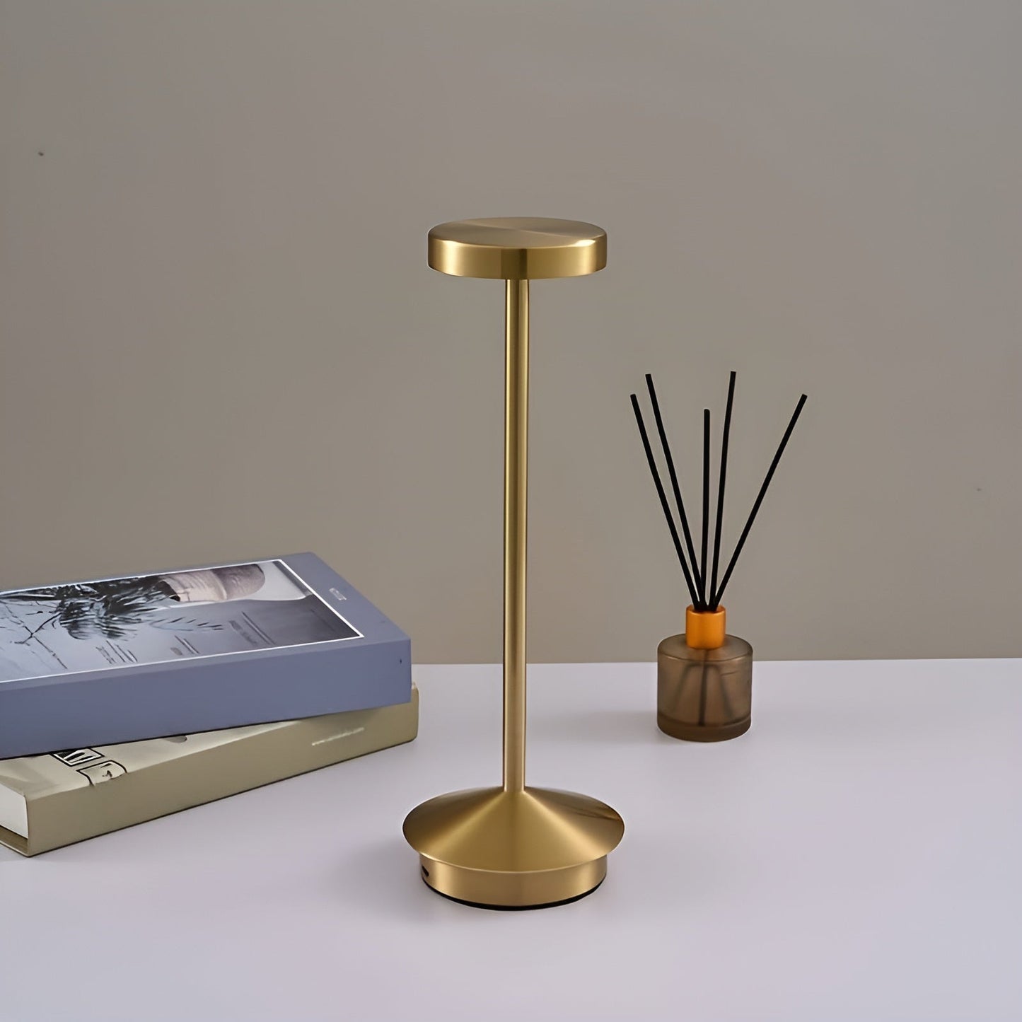 Stylish Wireless LED Table Lamp with Touch Control - Cofik