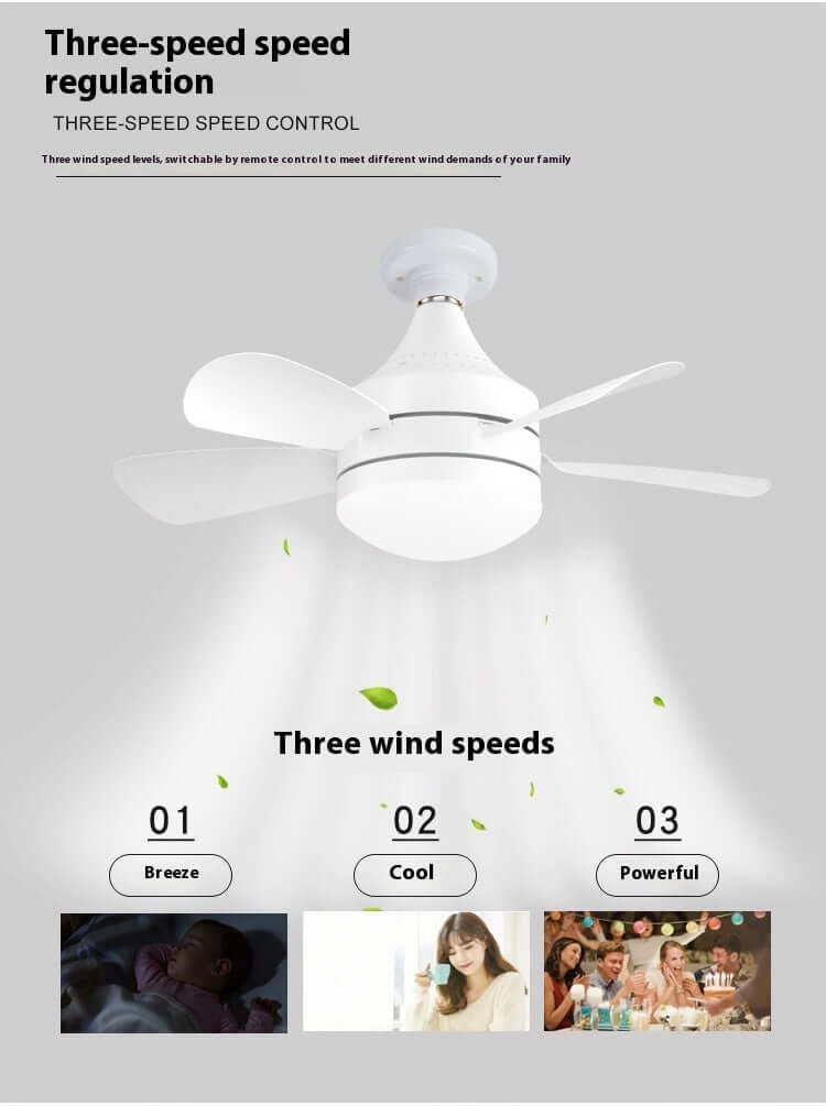 Bright Adjustable Ceiling Fan Light Fixture
