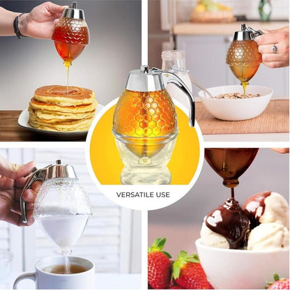 Easy-Pour Honey Bottle Dispenser