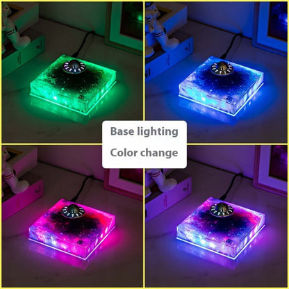 Cosmic Floating Orb Desk Lamp Unique Gift Idea