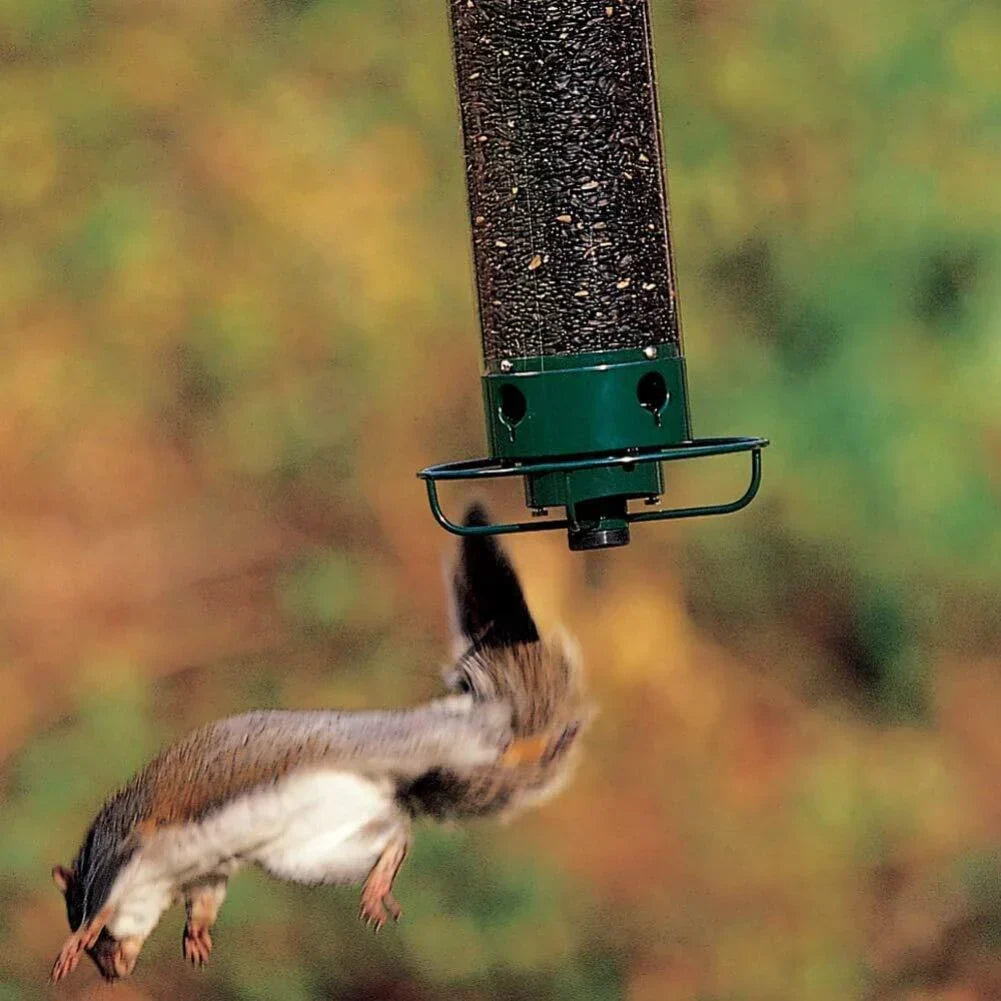 Wild Bird Feeder with Spin Tray and Large Seed Capacity