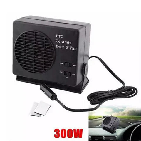 Compact 12V Portable Car Ceramic Heater 150W 300W