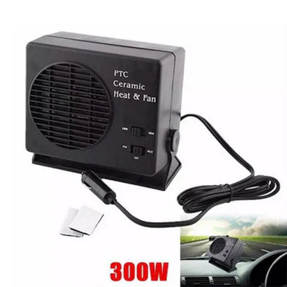 Compact 12V Portable Car Ceramic Heater 150W 300W