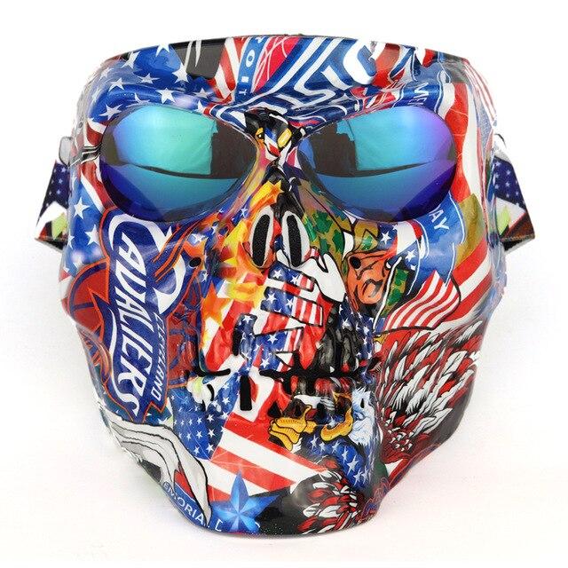 Trendy Sugar Skull Face Mask