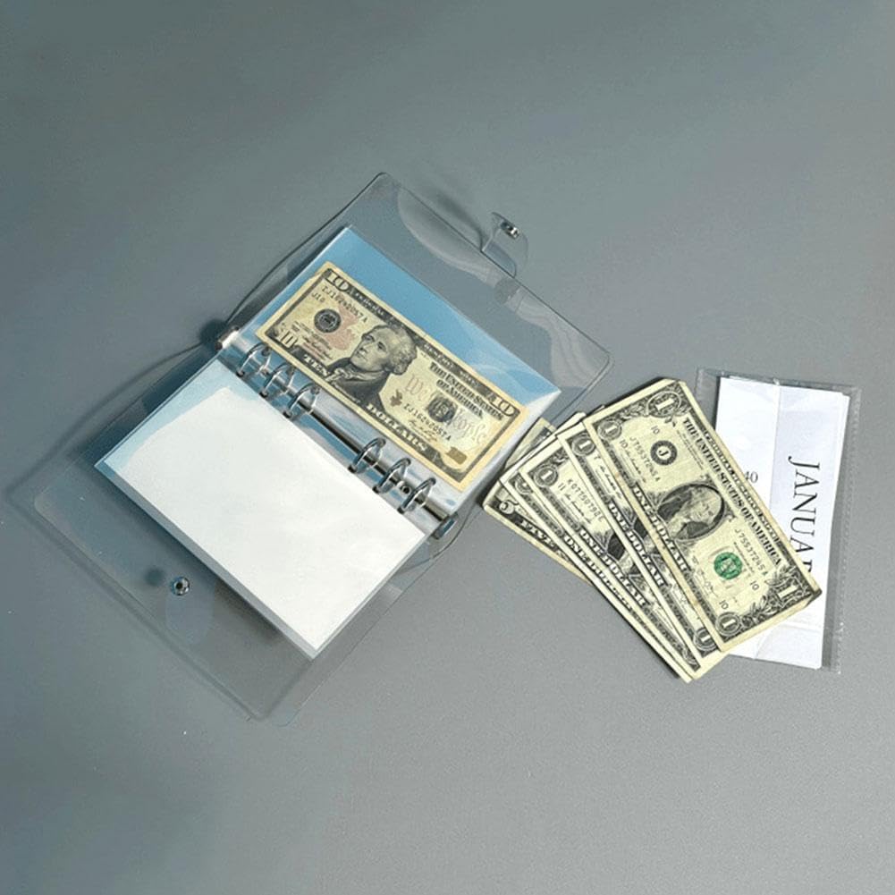 Budget Planner 12-Month Savings Tracker Binder