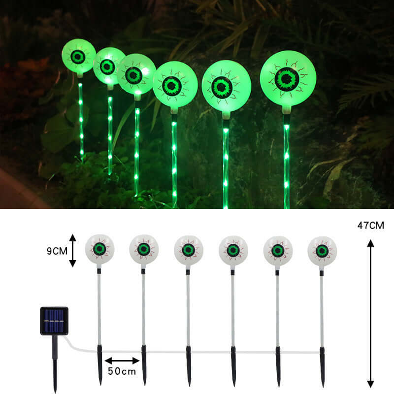 Outdoor Solar Powered Halloween Light Lamp