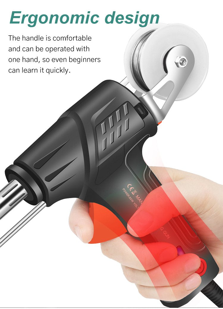 Fast Electric Welder & Cutter with Comfort Grip