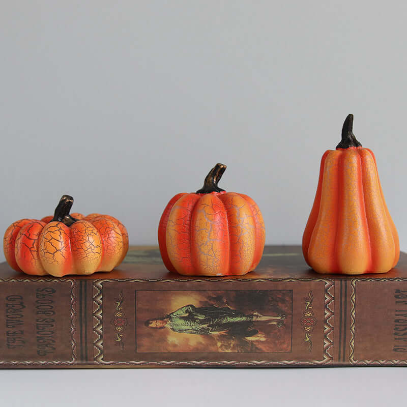 Spooky LED Pumpkin Decorative Candle Lamp - Cofik