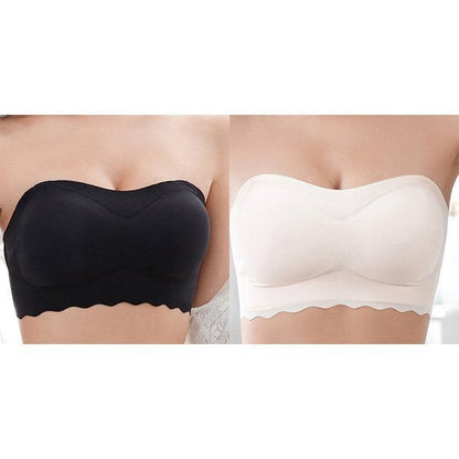 Plus Size Comfortable Strapless Boost Bra