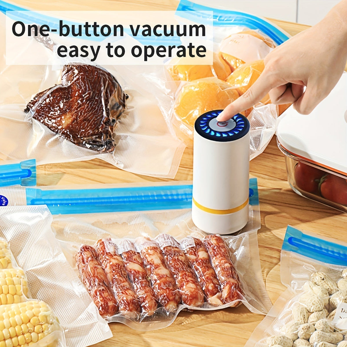 Portable Air Vacuum Sealer Kit